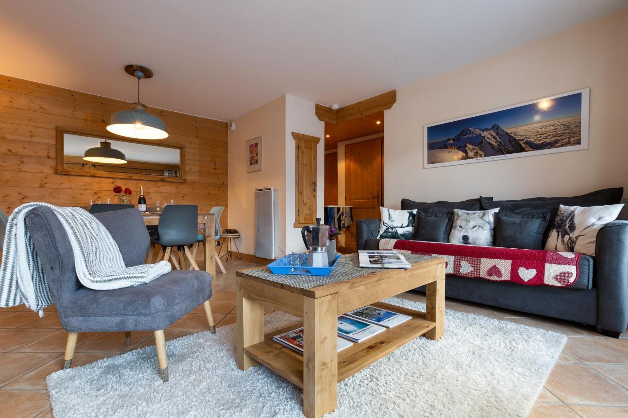 Appartement Belle Vue - Happy Rentals Chamonix Exteriér fotografie